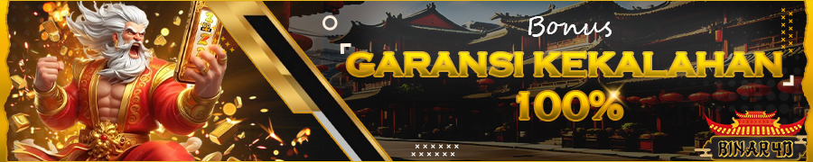 Bonus Garansi kekalahan sebesar 100% ( SLOT )